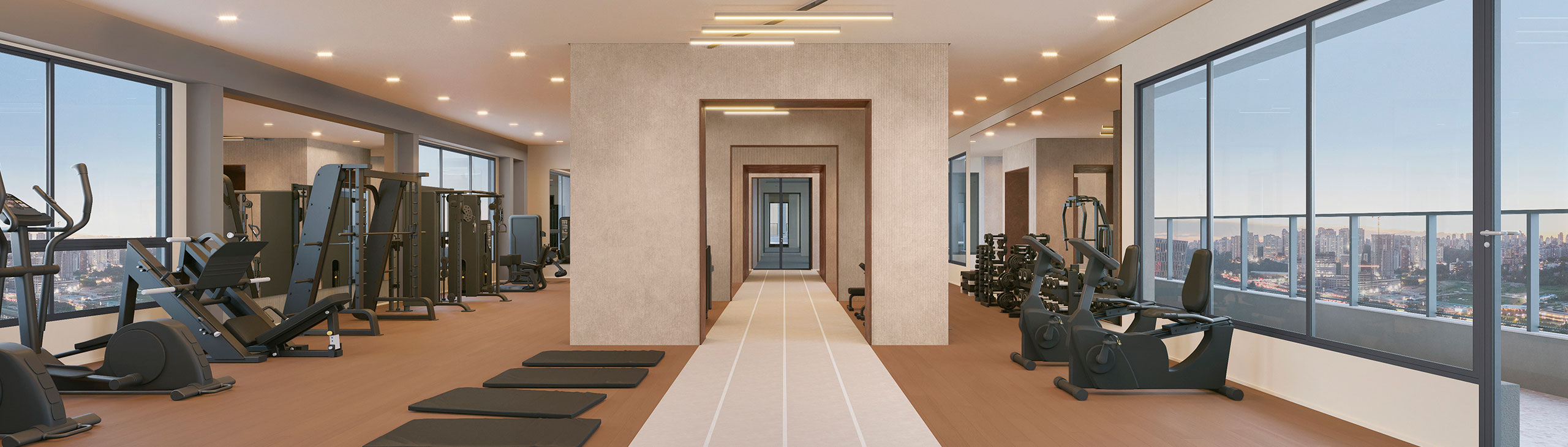 ÁREAS EXCLUSIVAS DE LAZER.