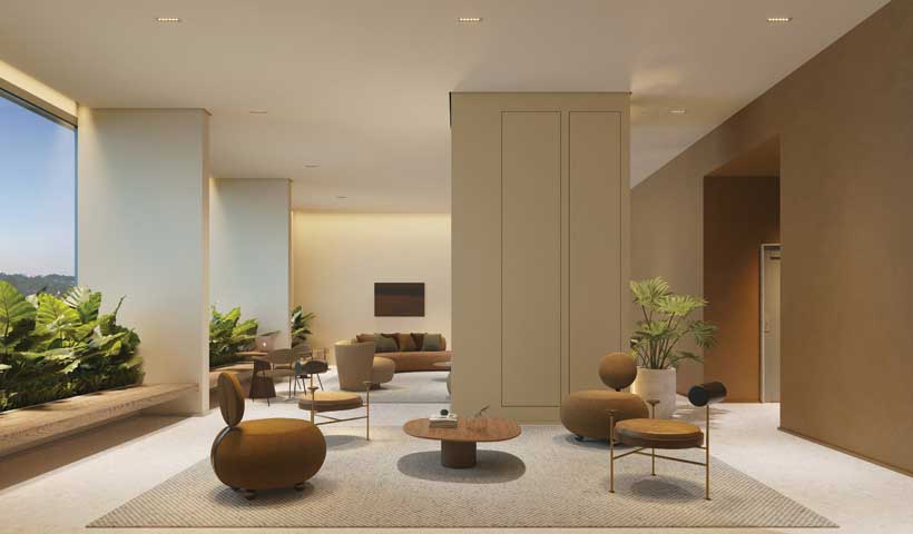 Coliving – Perspectiva ilustrada