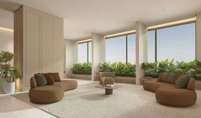 Coliving – Perspectiva ilustrada