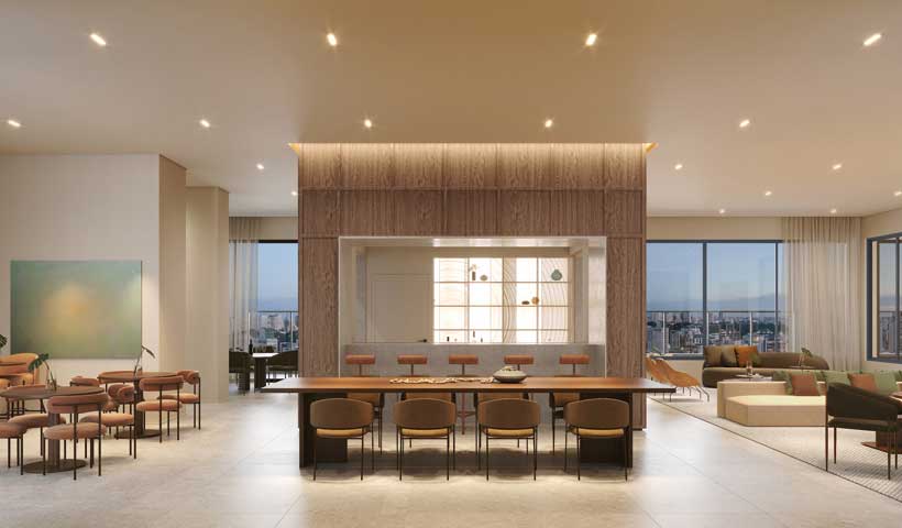 Bar mirante – Perspectiva ilustrada